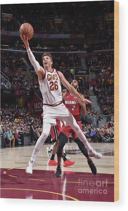 Kyle Korver Wood Print featuring the photograph Kyle Korver #4 by David Liam Kyle