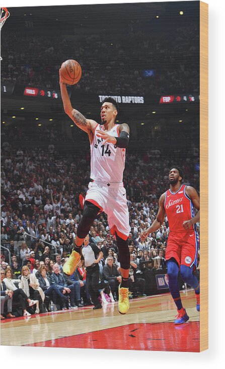 Playoffs Wood Print featuring the photograph Danny Green by Jesse D. Garrabrant
