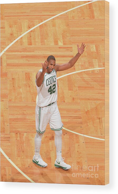 Playoffs Wood Print featuring the photograph Al Horford by Jesse D. Garrabrant