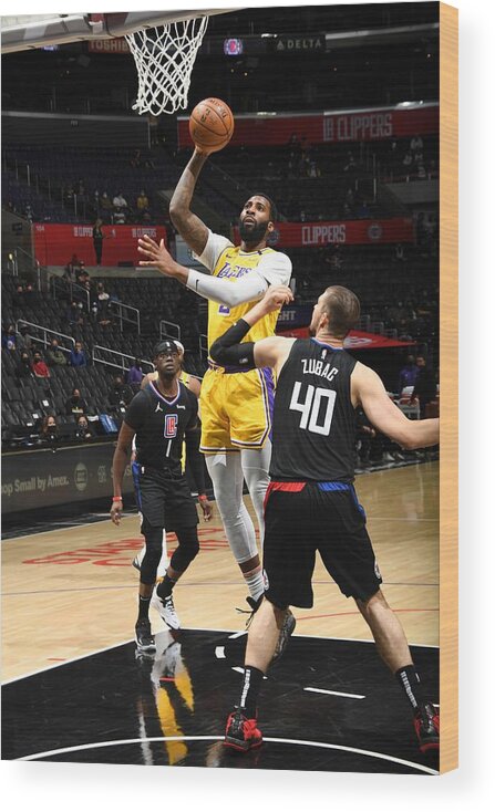 Nba Pro Basketball Wood Print featuring the photograph Andre Drummond by Andrew D. Bernstein