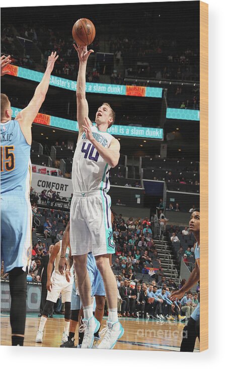 Nba Pro Basketball Wood Print featuring the photograph Cody Zeller by Kent Smith
