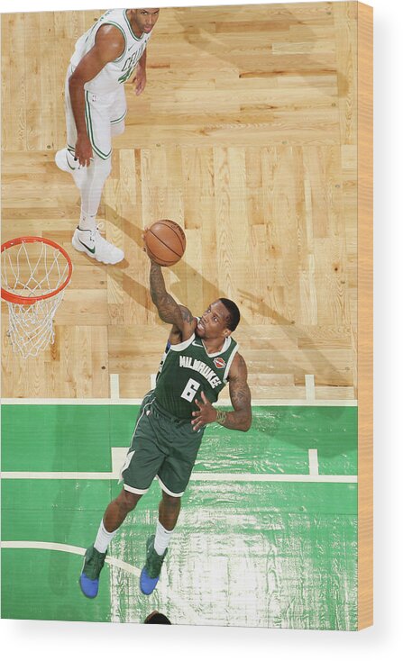 Playoffs Wood Print featuring the photograph Eric Bledsoe by Nathaniel S. Butler
