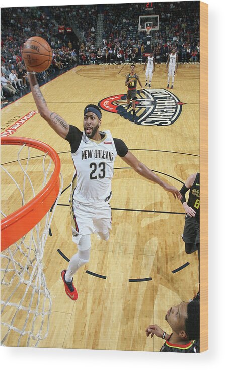 Anthony Davis Wood Print featuring the photograph Anthony Davis #7 by Layne Murdoch