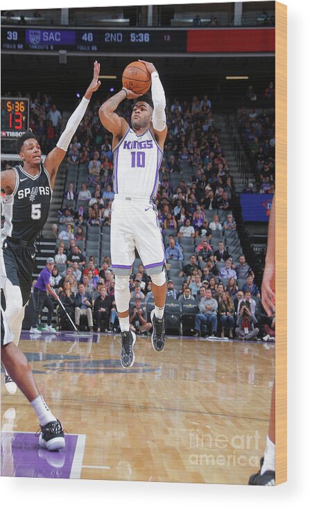 Frank Mason Iii Wood Print featuring the photograph Frank Mason #7 by Rocky Widner