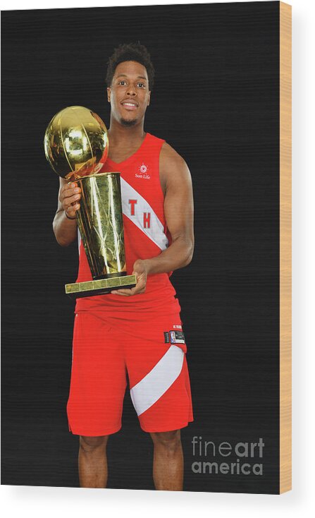 Playoffs Wood Print featuring the photograph Kyle Lowry by Jesse D. Garrabrant