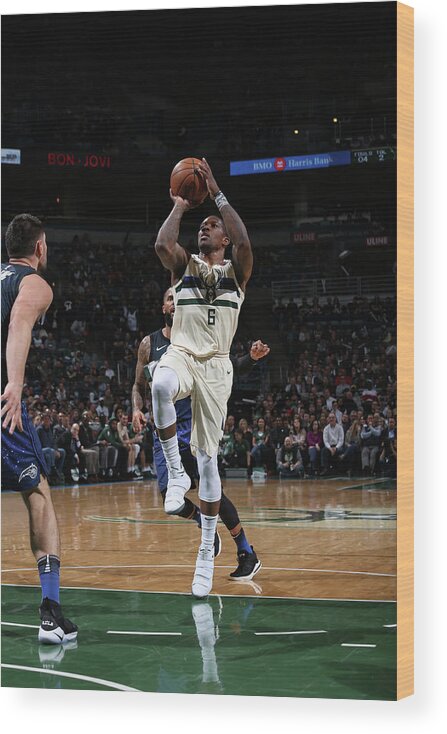 Nba Pro Basketball Wood Print featuring the photograph Eric Bledsoe by Gary Dineen