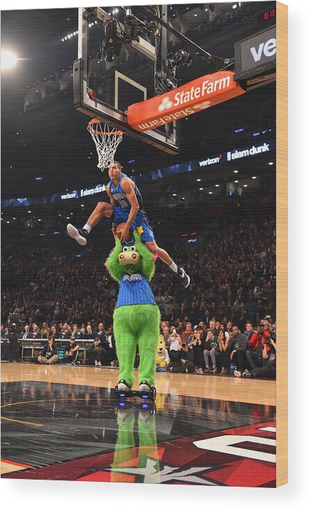 Event Wood Print featuring the photograph Aaron Gordon by Jesse D. Garrabrant