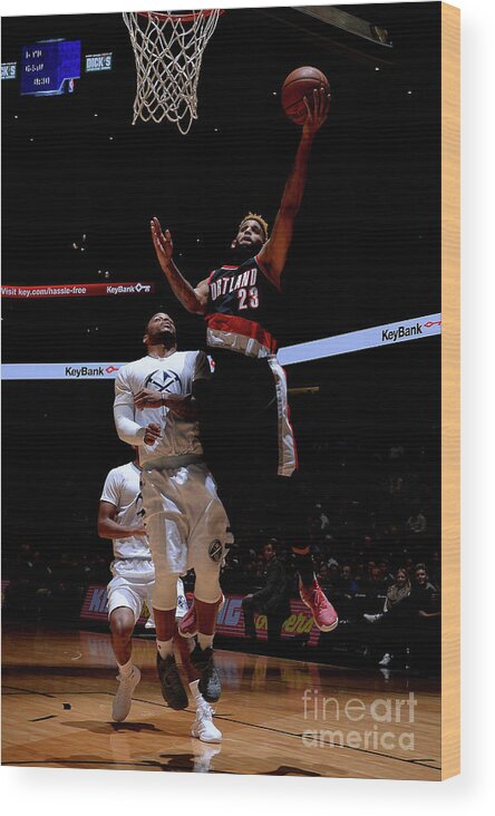 Allen Crabbe Wood Print featuring the photograph Allen Crabbe by Bart Young