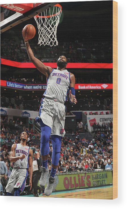 Nba Pro Basketball Wood Print featuring the photograph Andre Drummond by Kent Smith