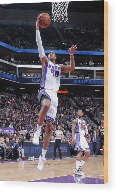 Arron Afflalo Wood Print featuring the photograph Arron Afflalo by Rocky Widner