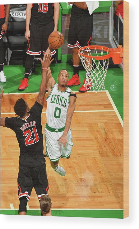 Playoffs Wood Print featuring the photograph Avery Bradley by Jesse D. Garrabrant