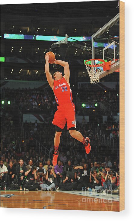 Blake Griffin Wood Print featuring the photograph Blake Griffin by Jesse D. Garrabrant