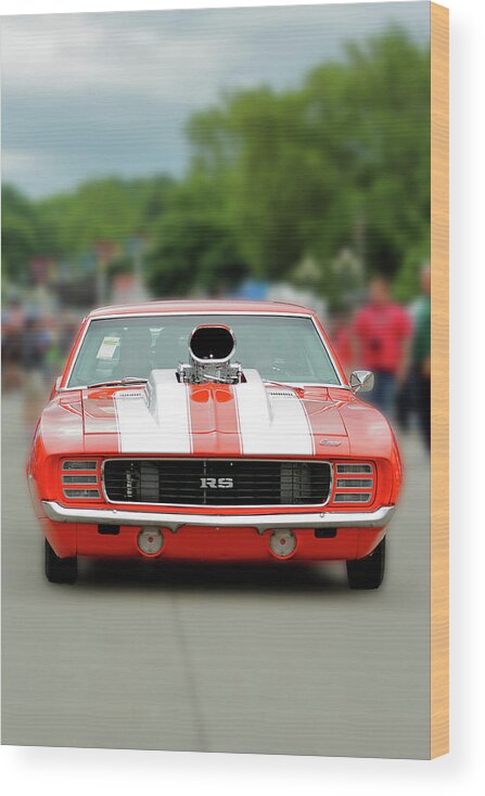 Chevrolet Camaro Rs Wood Print featuring the photograph Camaro RS by Lens Art Photography By Larry Trager