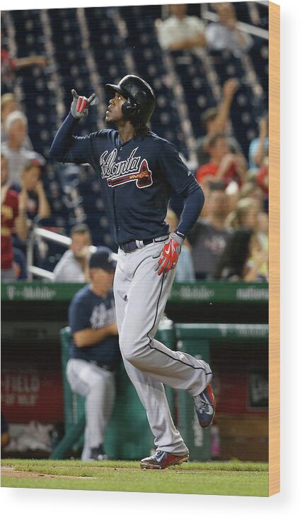 People Wood Print featuring the photograph Cameron Maybin by Rob Carr
