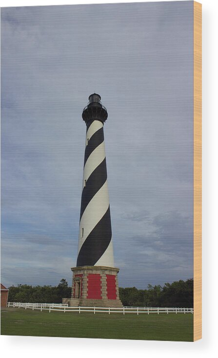 Obx Wood Print featuring the photograph Cape Hatteras by Annamaria Frost