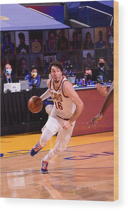 Cedi Osman Wood Print featuring the photograph Cedi Osman by Noah Graham