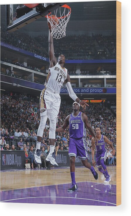 Cheick Diallo Wood Print featuring the photograph Cheick Diallo by Rocky Widner