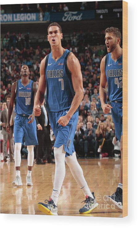 Dwight Powell Wood Print featuring the photograph Dwight Powell by Glenn James