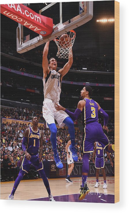 Dwight Powell Wood Print featuring the photograph Dwight Powell by Juan Ocampo
