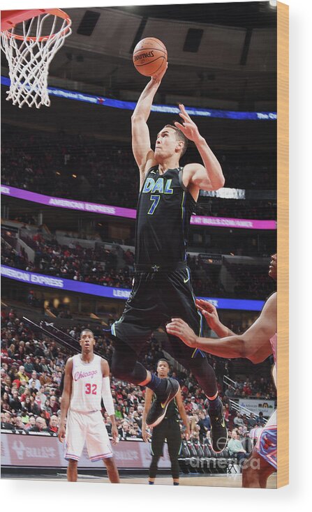 Dwight Powell Wood Print featuring the photograph Dwight Powell by Randy Belice