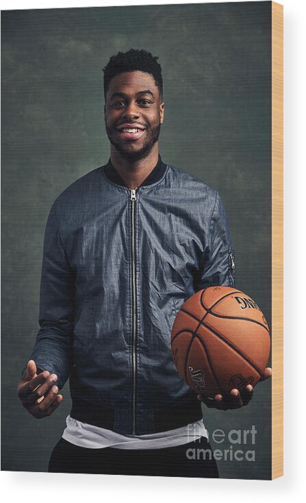Event Wood Print featuring the photograph Emmanuel Mudiay by Jennifer Pottheiser