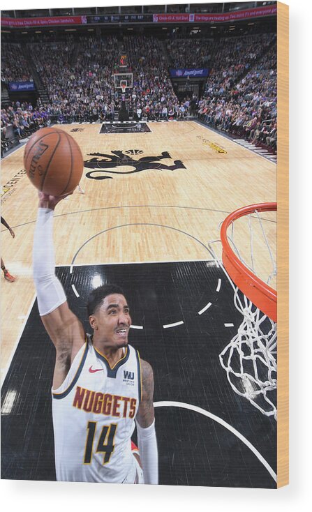 Gary Harris Wood Print featuring the photograph Gary Harris by Rocky Widner