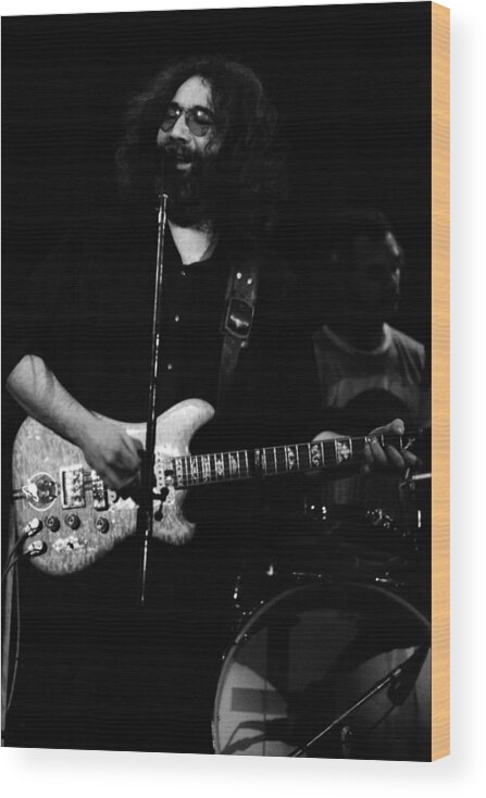 Grateful Dead Wood Print featuring the photograph Gdwint77 #24 by Benjamin Upham