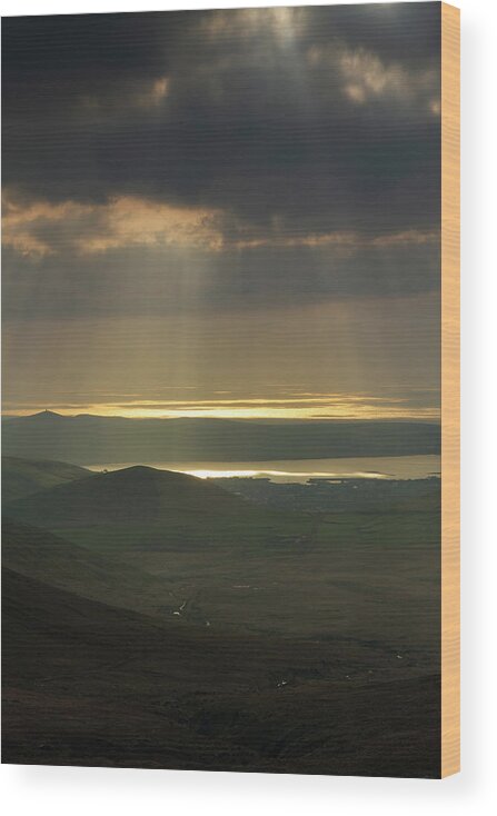 Coast Wood Print featuring the photograph Golden Moments by Mark Callanan