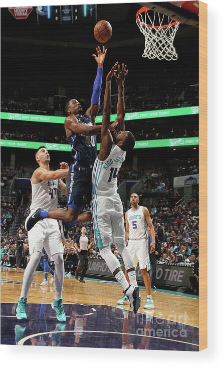 Harrison Barnes Wood Print featuring the photograph Harrison Barnes by Brock Williams-smith