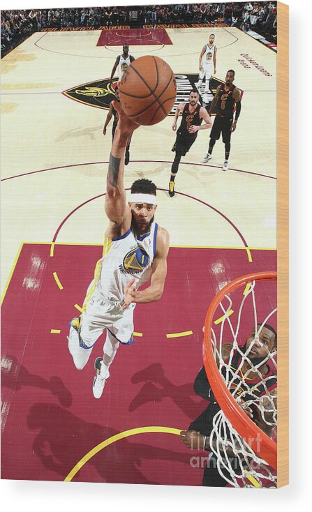 Playoffs Wood Print featuring the photograph Javale Mcgee by Nathaniel S. Butler