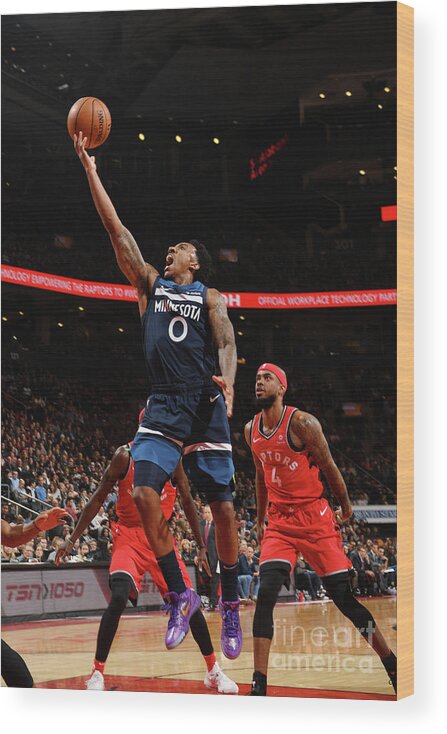 Nba Pro Basketball Wood Print featuring the photograph Jeff Teague by Ron Turenne