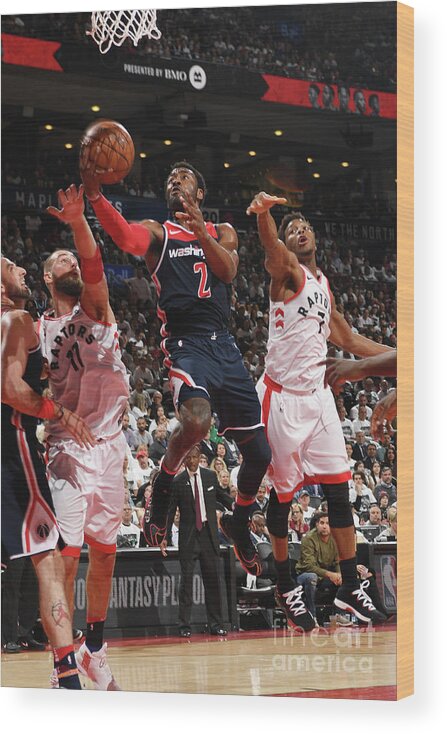 John Wall Wood Print featuring the photograph John Wall by Ron Turenne