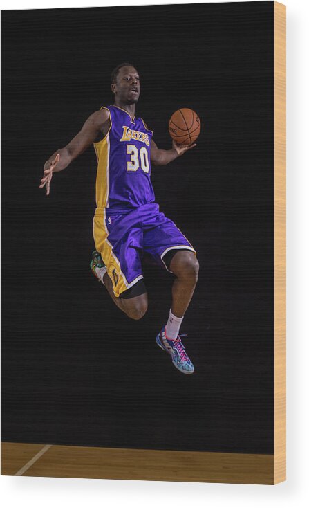 Nba Pro Basketball Wood Print featuring the photograph Julius Randle by Nick Laham