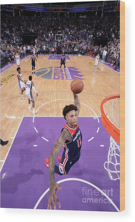 Nba Pro Basketball Wood Print featuring the photograph Kelly Oubre by Rocky Widner