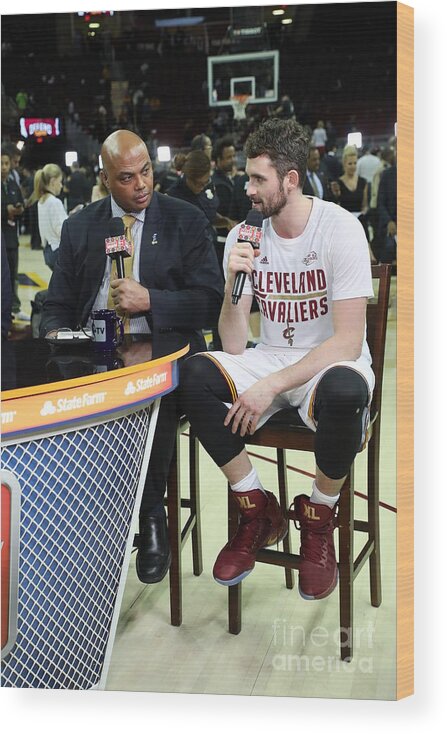 Playoffs Wood Print featuring the photograph Kevin Love by Joe Murphy