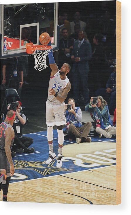 Event Wood Print featuring the photograph Lebron James by Bruce Yeung