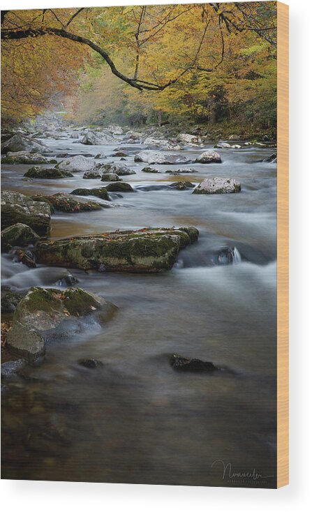 Art Prints Wood Print featuring the photograph Little River 2 by Nunweiler Photography