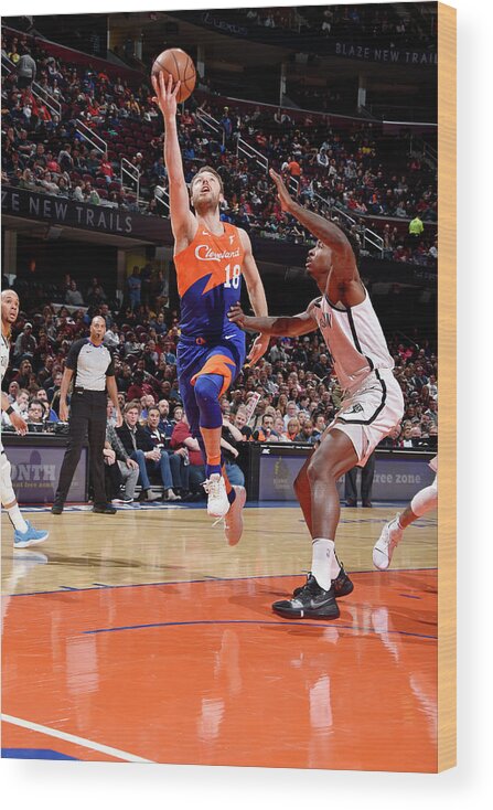 Matthew Dellavedova Wood Print featuring the photograph Matthew Dellavedova by David Liam Kyle