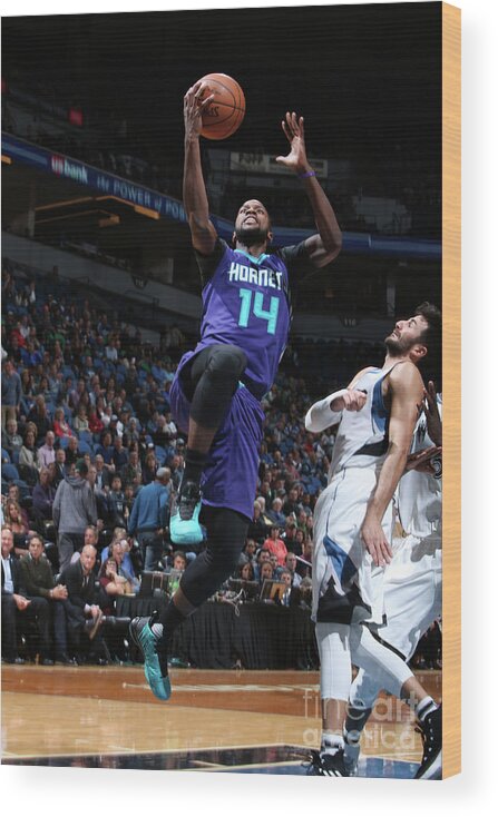 Michael Kidd-gilchrist Wood Print featuring the photograph Michael Kidd-gilchrist by David Sherman