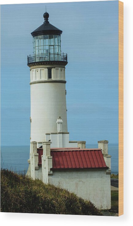 Lighthouse Wood Print featuring the photograph North Head Lighthouse by Tikvah's Hope