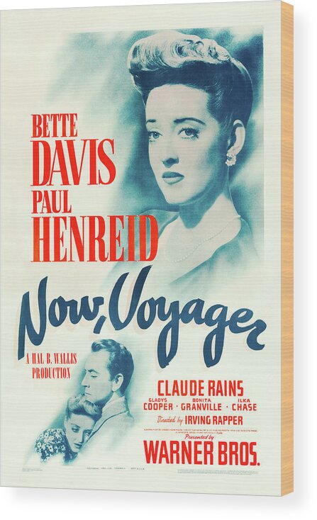 Now Voyager Wood Print featuring the photograph Now Voyager, 1942 by Vintage Hollywood Archive