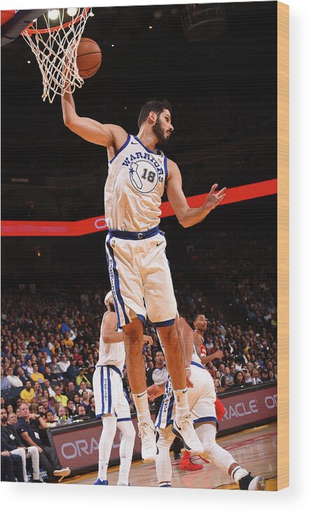 Omri Casspi Wood Print featuring the photograph Omri Casspi by Noah Graham