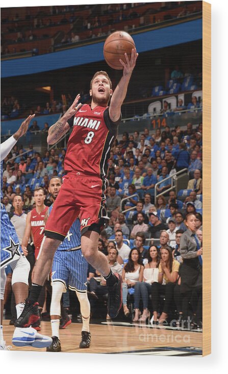 Tyler Johnson Wood Print featuring the photograph Orlando Johnson by Gary Bassing