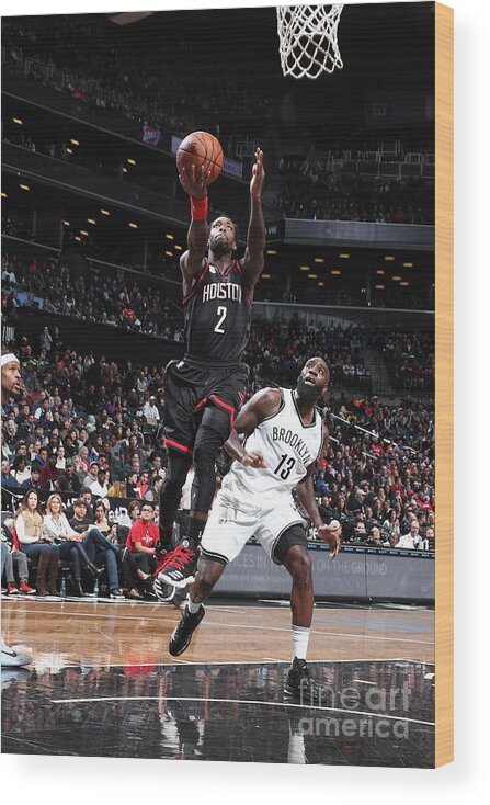 Patrick Beverley Wood Print featuring the photograph Patrick Beverley by Nathaniel S. Butler