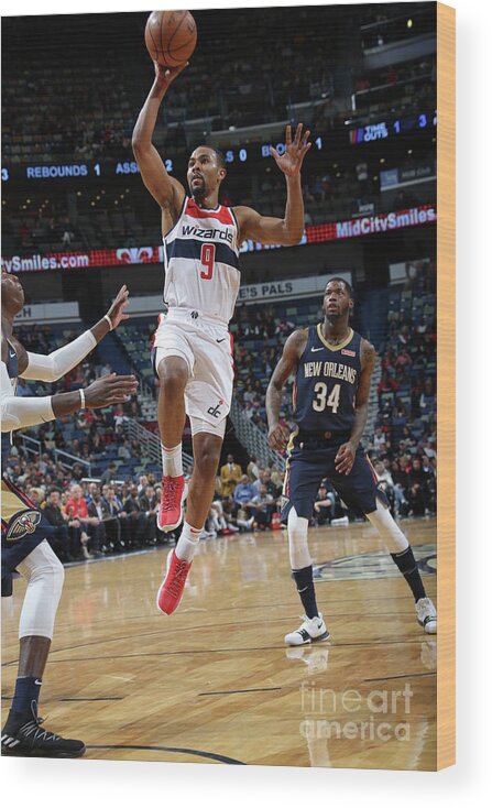 Smoothie King Center Wood Print featuring the photograph Ramon Sessions by Layne Murdoch Jr.