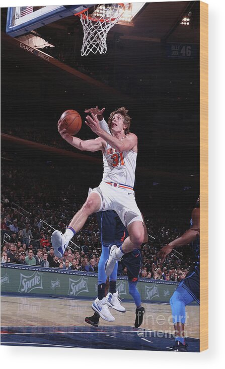 Ron Baker Wood Print featuring the photograph Ron Baker by Nathaniel S. Butler