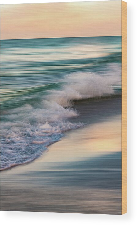 Surf Wood Print featuring the photograph South Walton Beach Dream #6 by Kurt Lischka