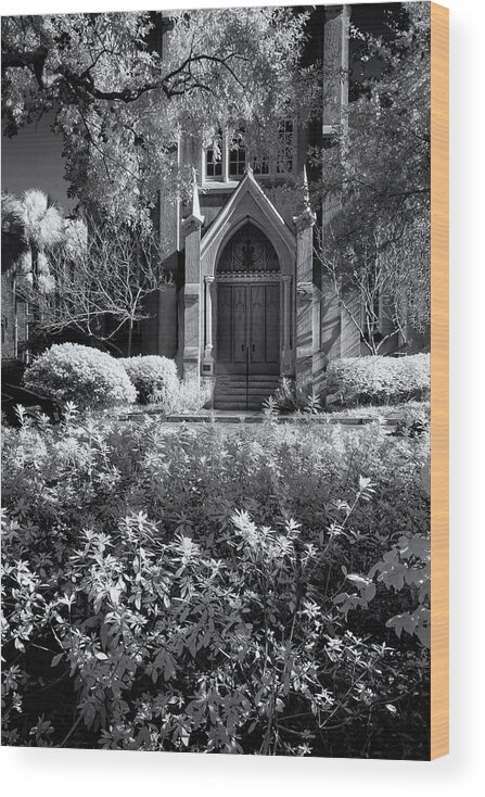 Marietta Georgia Wood Print featuring the photograph Temple Mickve Israel by Tom Singleton