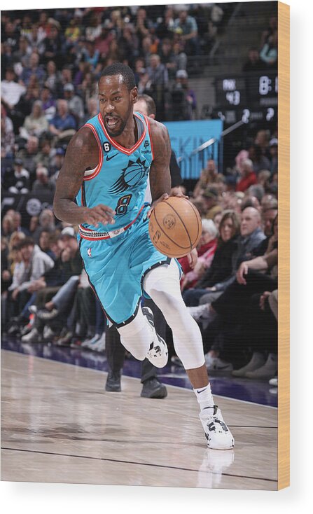Terrence Ross Wood Print featuring the photograph Terrence Ross by Melissa Majchrzak