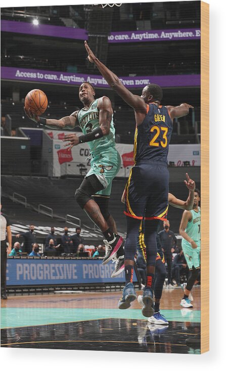 Terry Rozier Wood Print featuring the photograph Terry Rozier by Kent Smith
